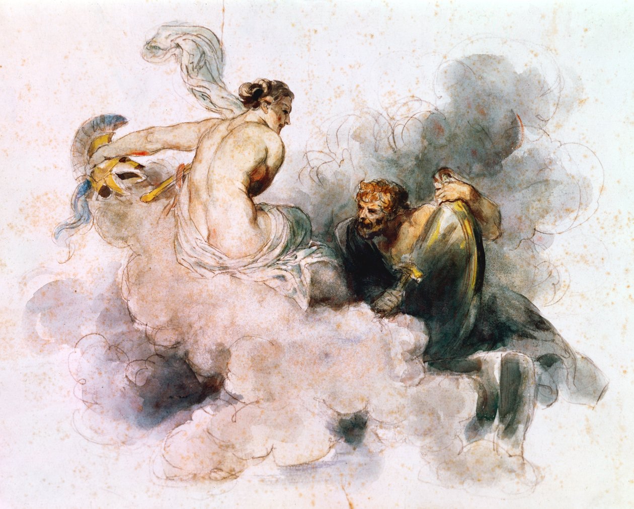 Venus och Vulcan av Anthony van Dyck