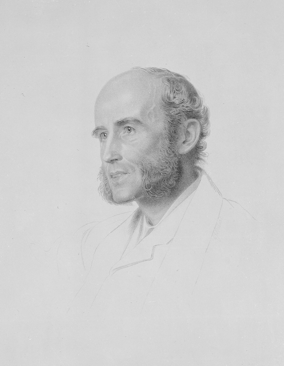 John Richard Green, graverad av George J. Stodart av Anthony Frederick Augustus Sandys