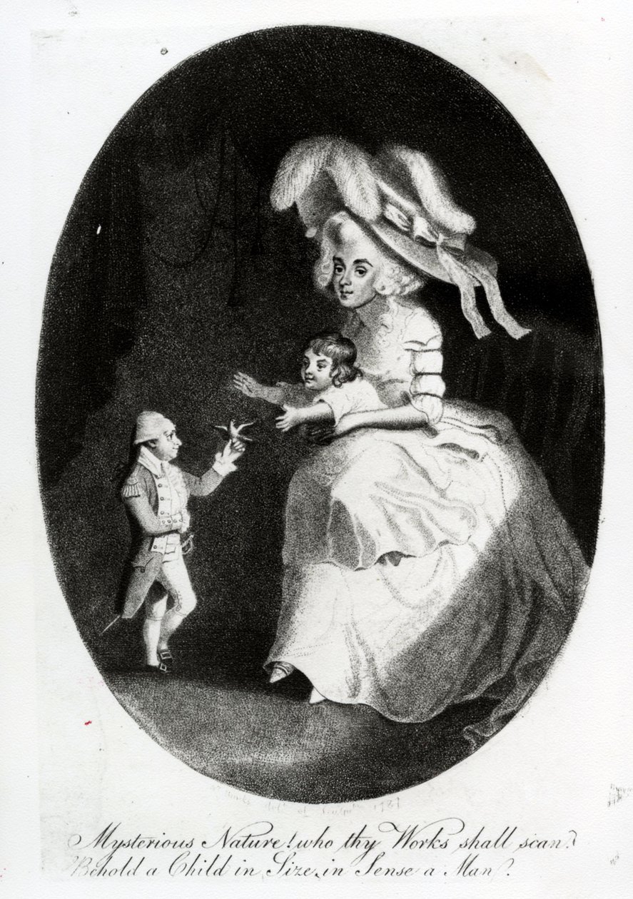 Den lille greve Boruwlaski, 1788 av Anthony van Assen