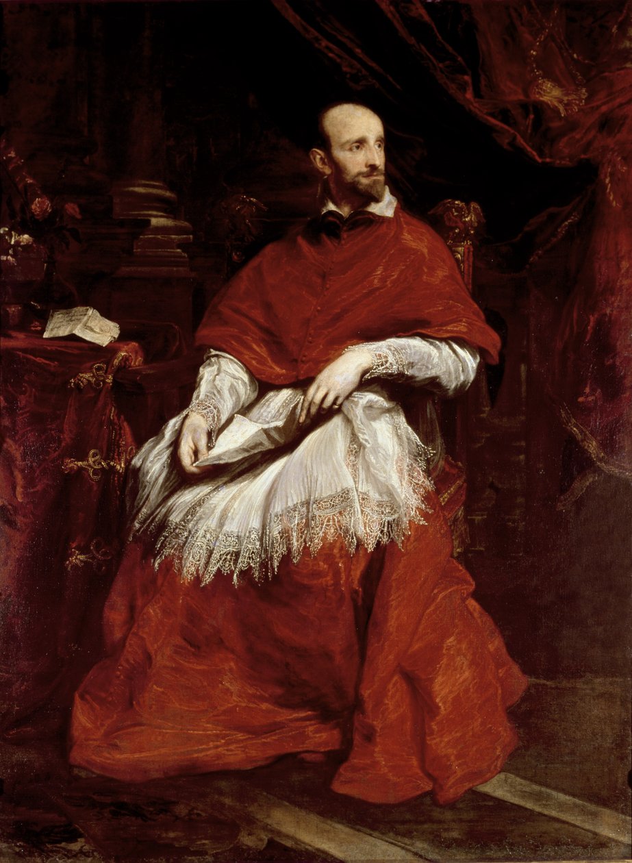 Kardinal Guido Bentivoglio (1579-1644) av Anthony van Dyck