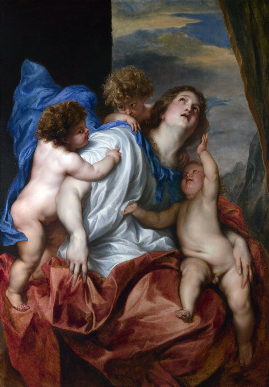 Välgörenhet av Anthony van Dyck