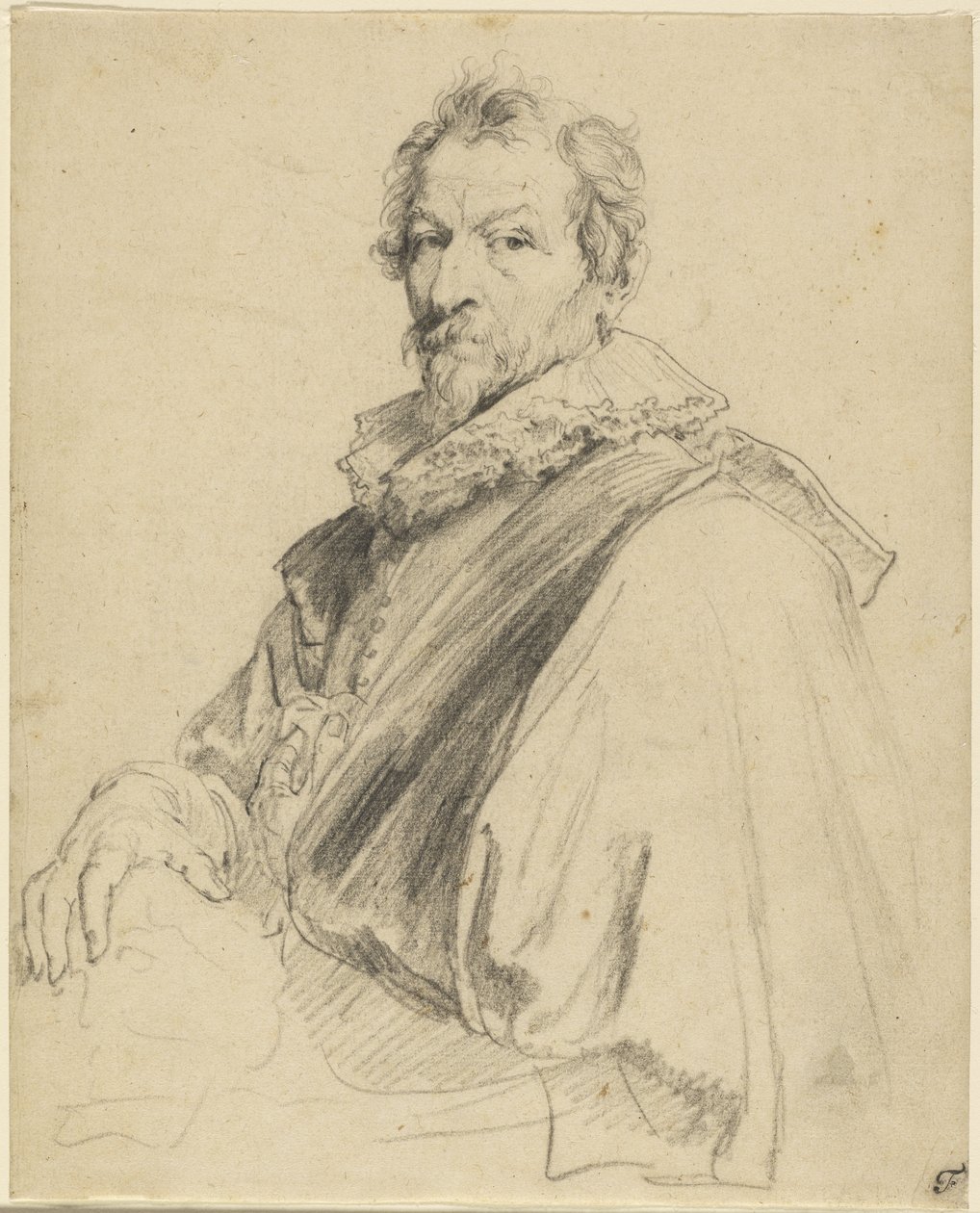 Portrait of Hendrick van Balen av Anthony van Dyck