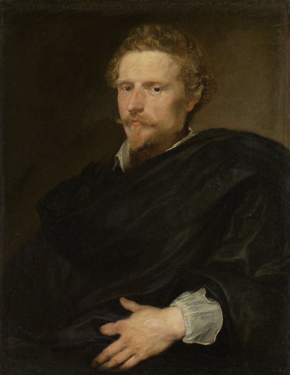 Porträtt av Johannes Baptista Franck, ca 1621 av Anthony van Dyck