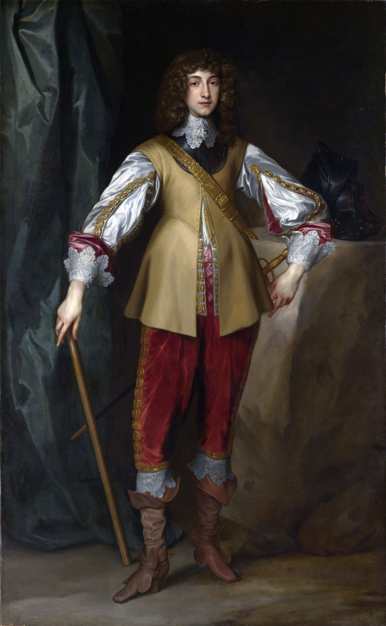 Portrait of Prince Rupert, Count Palatine (1619-1682) av Anthony van Dyck