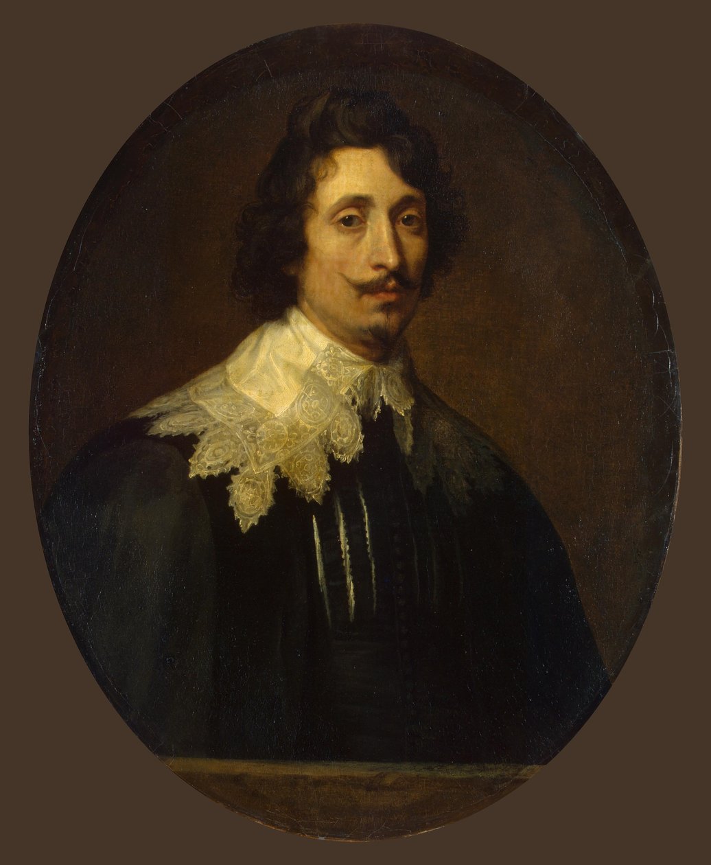 Porträtt av en ung man av Anthony van Dyck