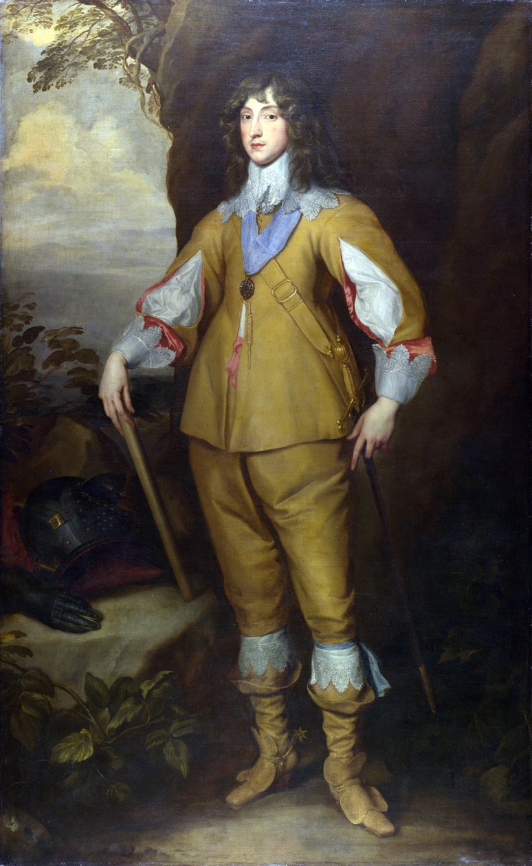 Prins Charles Louis, greve Palatine av Anthony van Dyck