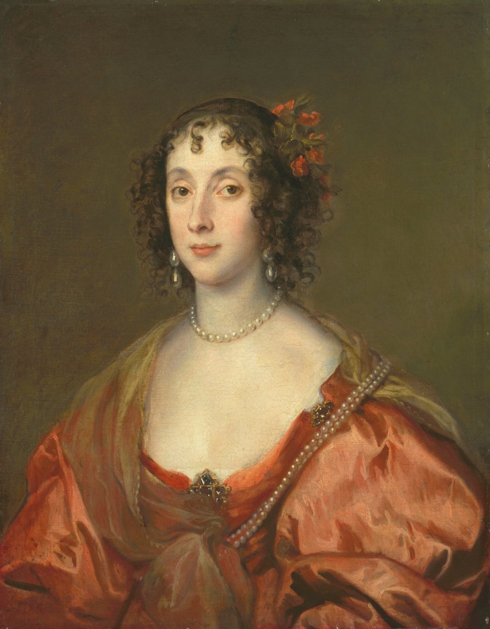 Okänd kvinna, c.1639 av Anthony van Dyck