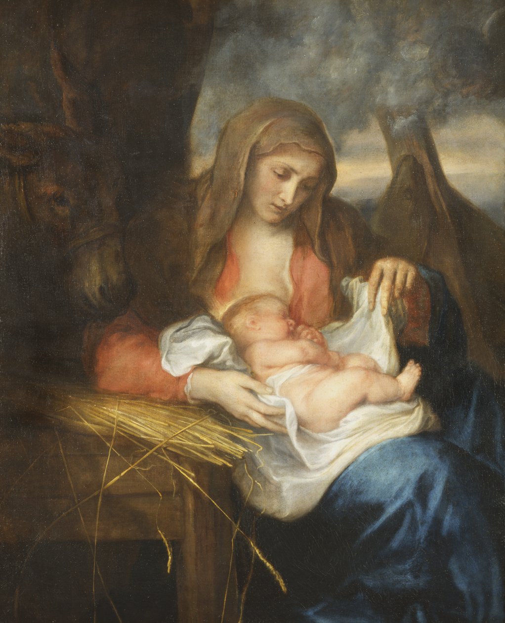 Jungfru och barn av Anthony van Dyck