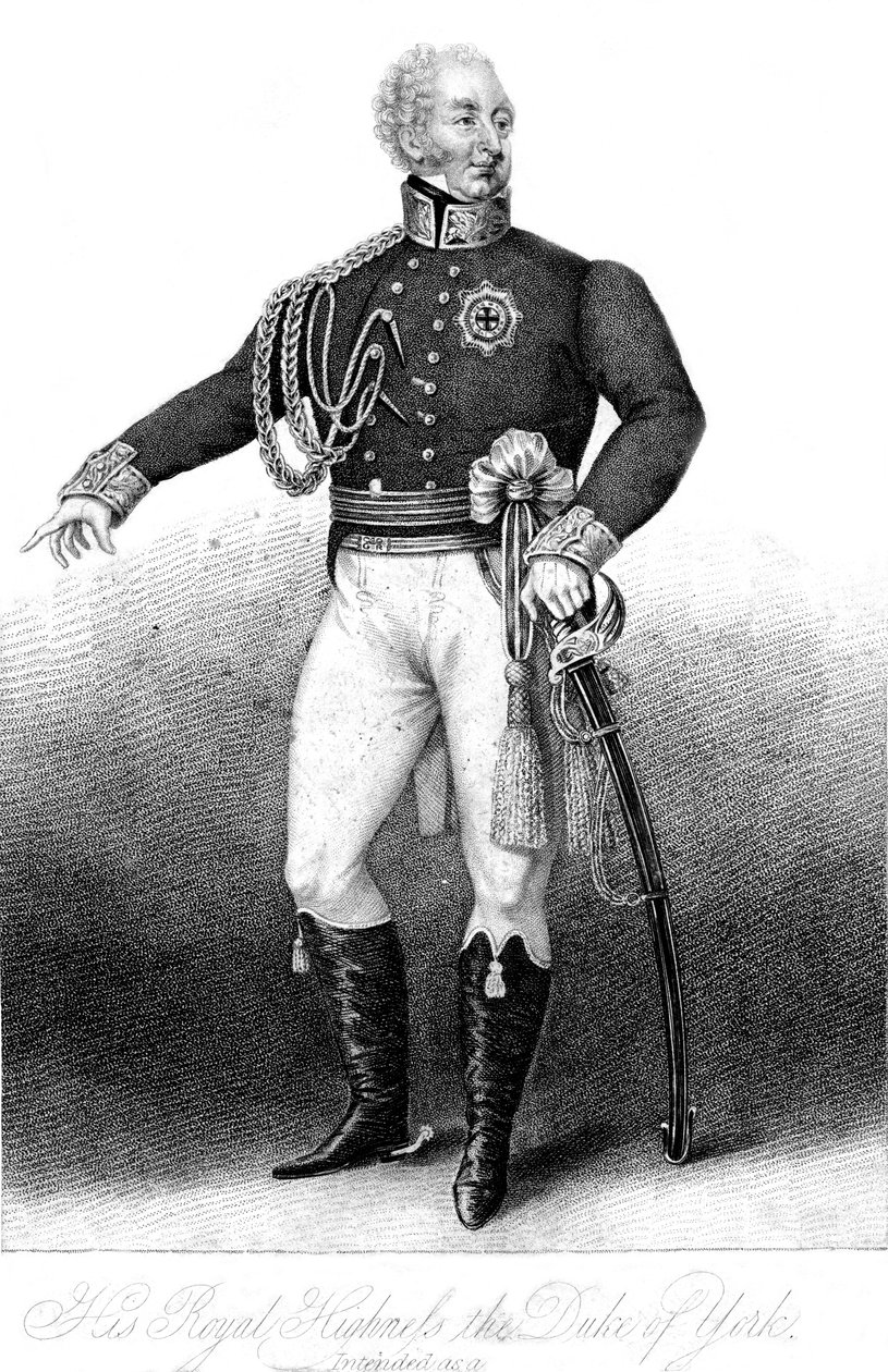 Hans kungliga höghet hertigen av York, c1800-talet. av Anthony Cardon