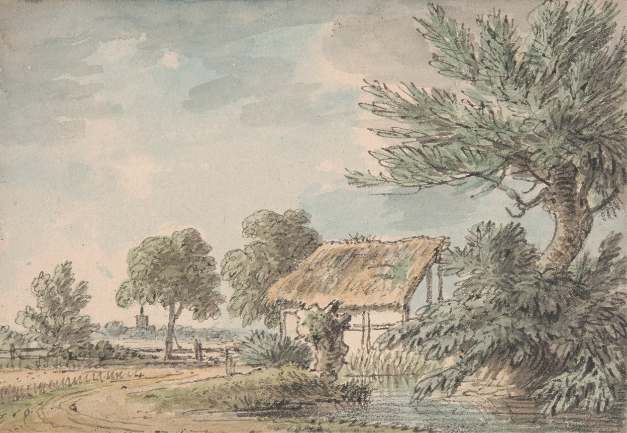 Landskap nära Watford, Hertfordshire av Anthony Devis