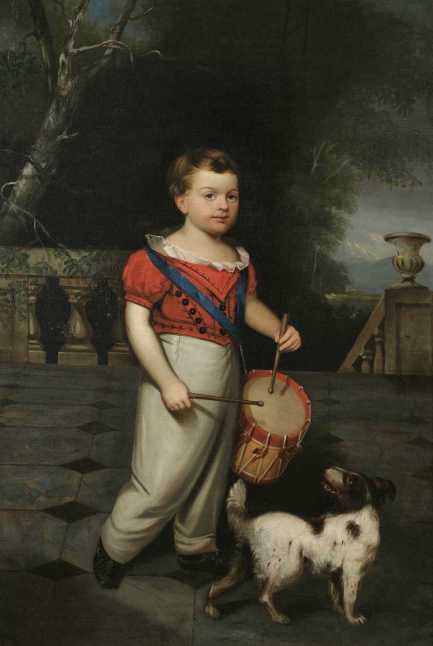 Den unge trumslagaren, 1830-31 av Anthony Lewis De Rose