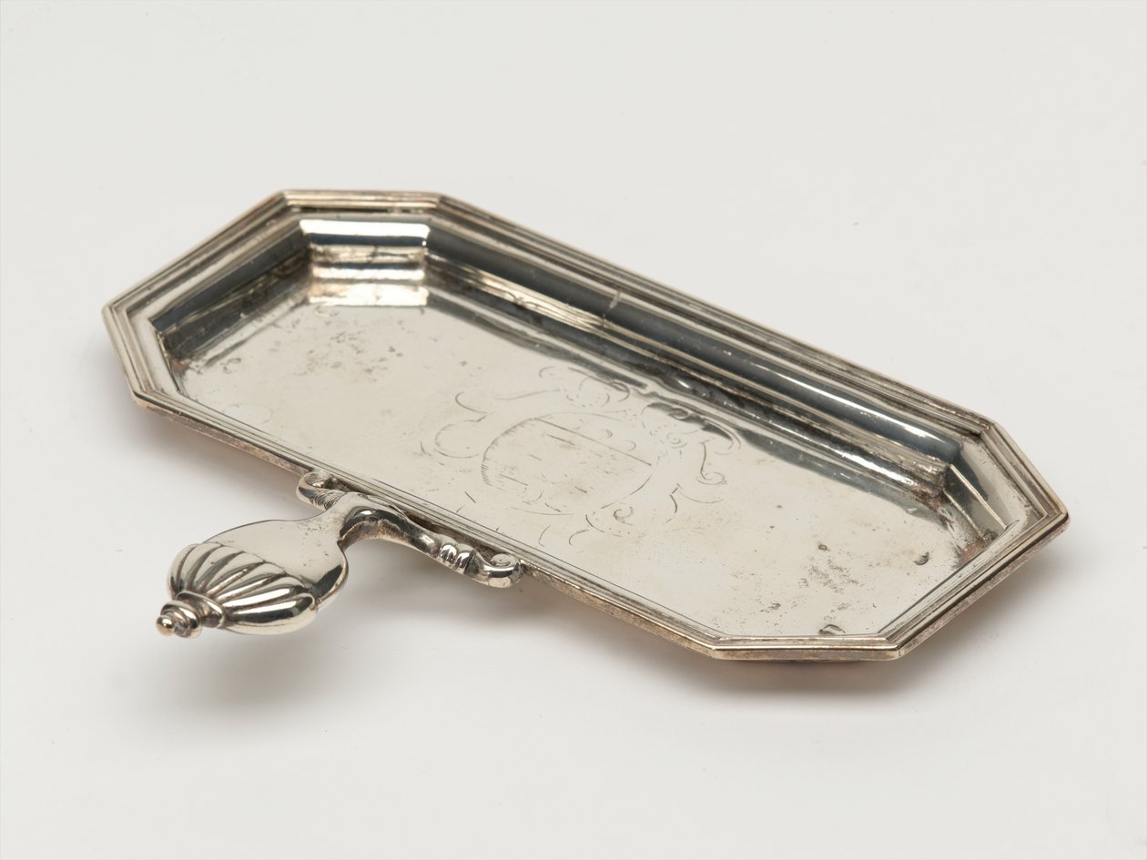 Candle snuffer bricka, Board of Ordnance, c.1696 (bricka, snuffer) av Anthony Nelme