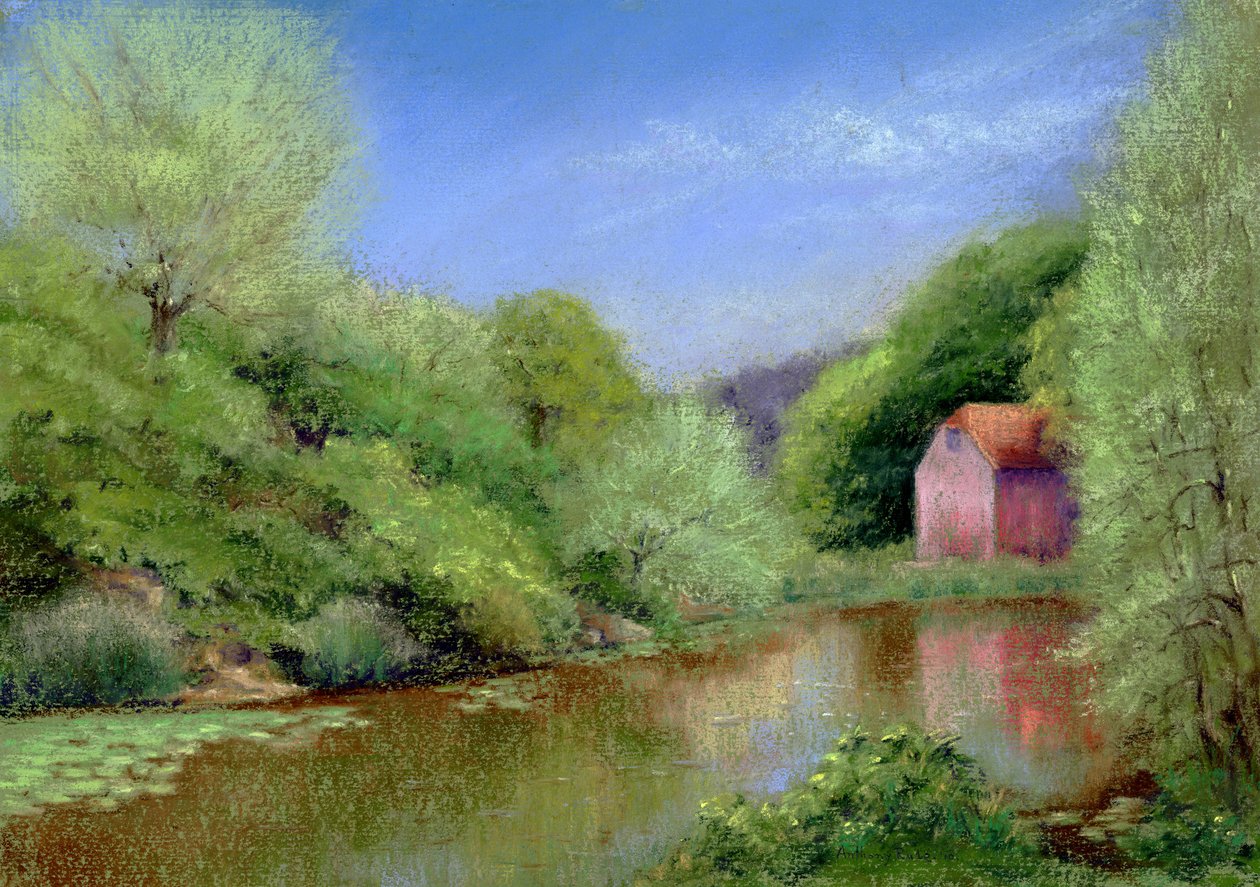 Nedströms till bruket, 2010 av Anthony Rule