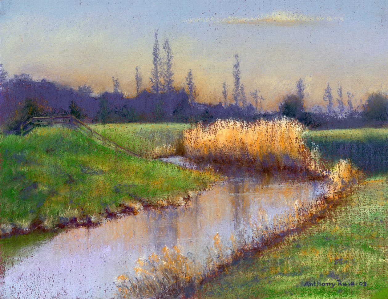 Vinterkväll på Clyst, 2003 av Anthony Rule