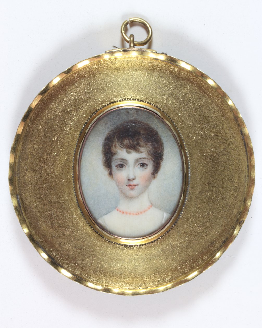 Georgiana Augusta Frederica Seymour (emalj) av Anthony Stewart
