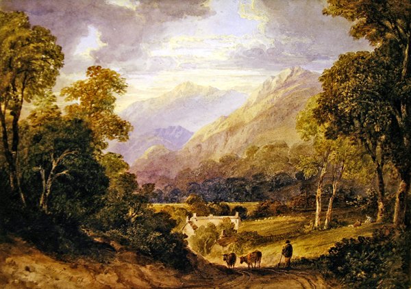 Ambleside av Anthony Vandyke Copley Fielding
