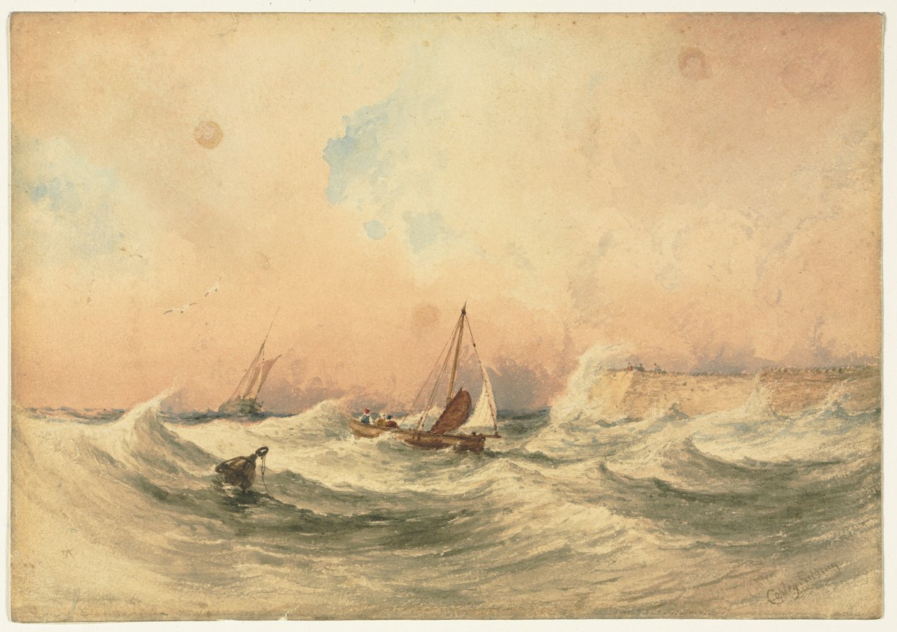 Marin. av Anthony Vandyke Copley Fielding