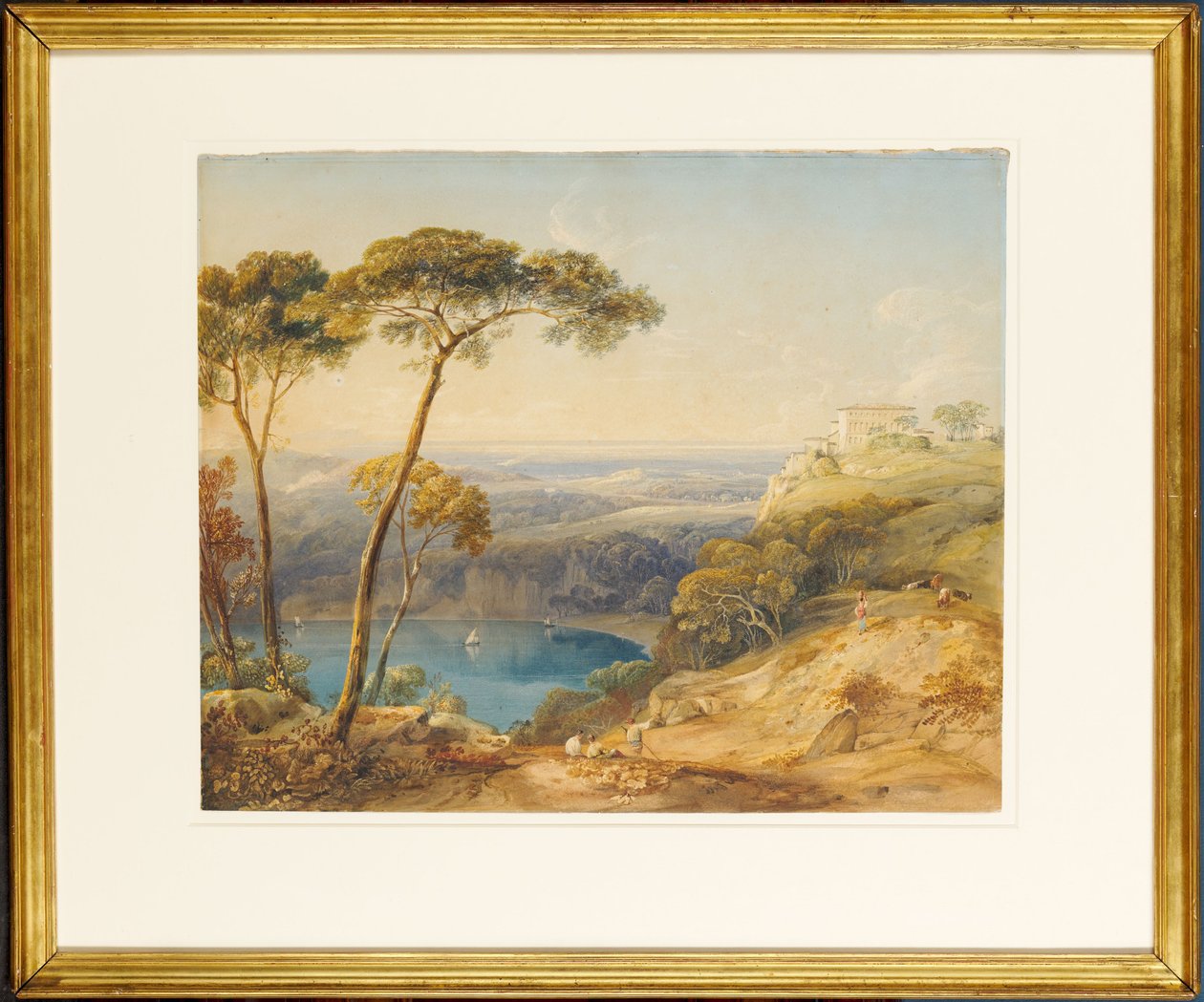 Nemisjön (akvarell på papper) av Anthony Vandyke Copley Fielding