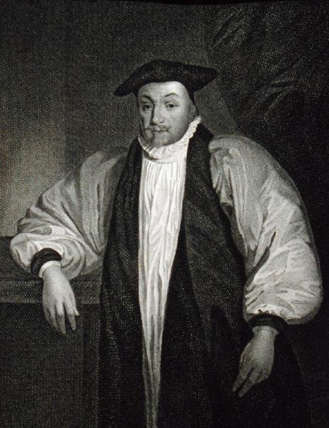 Porträtt av William Laud (1573-1645) från "Lodge