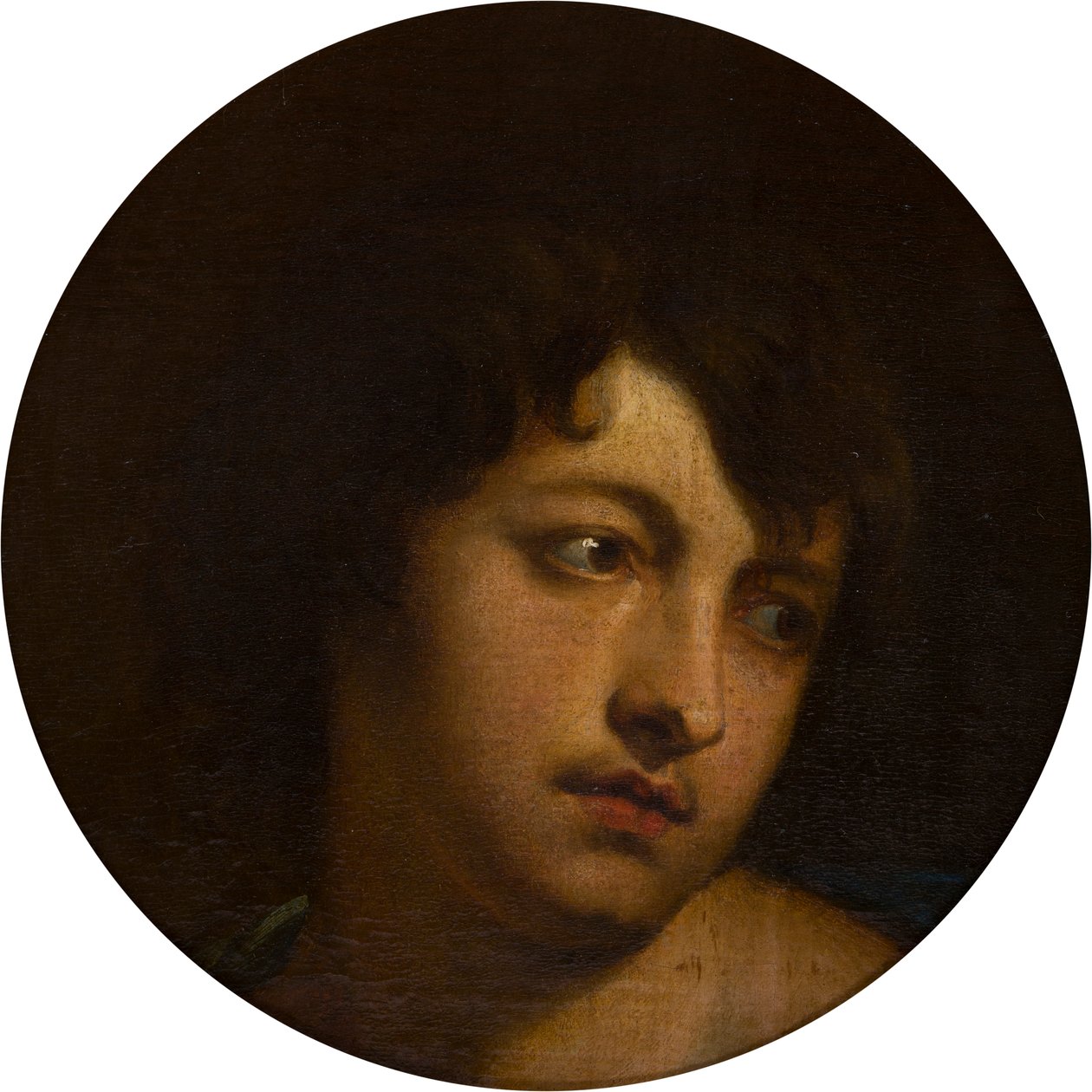 Porträtt av van Dyck som Paris, ca 1610-20 (olja på duk) av Anthony van (studio of) Dyck