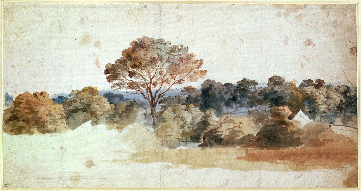 Ett landskap av Anthony van Dyck
