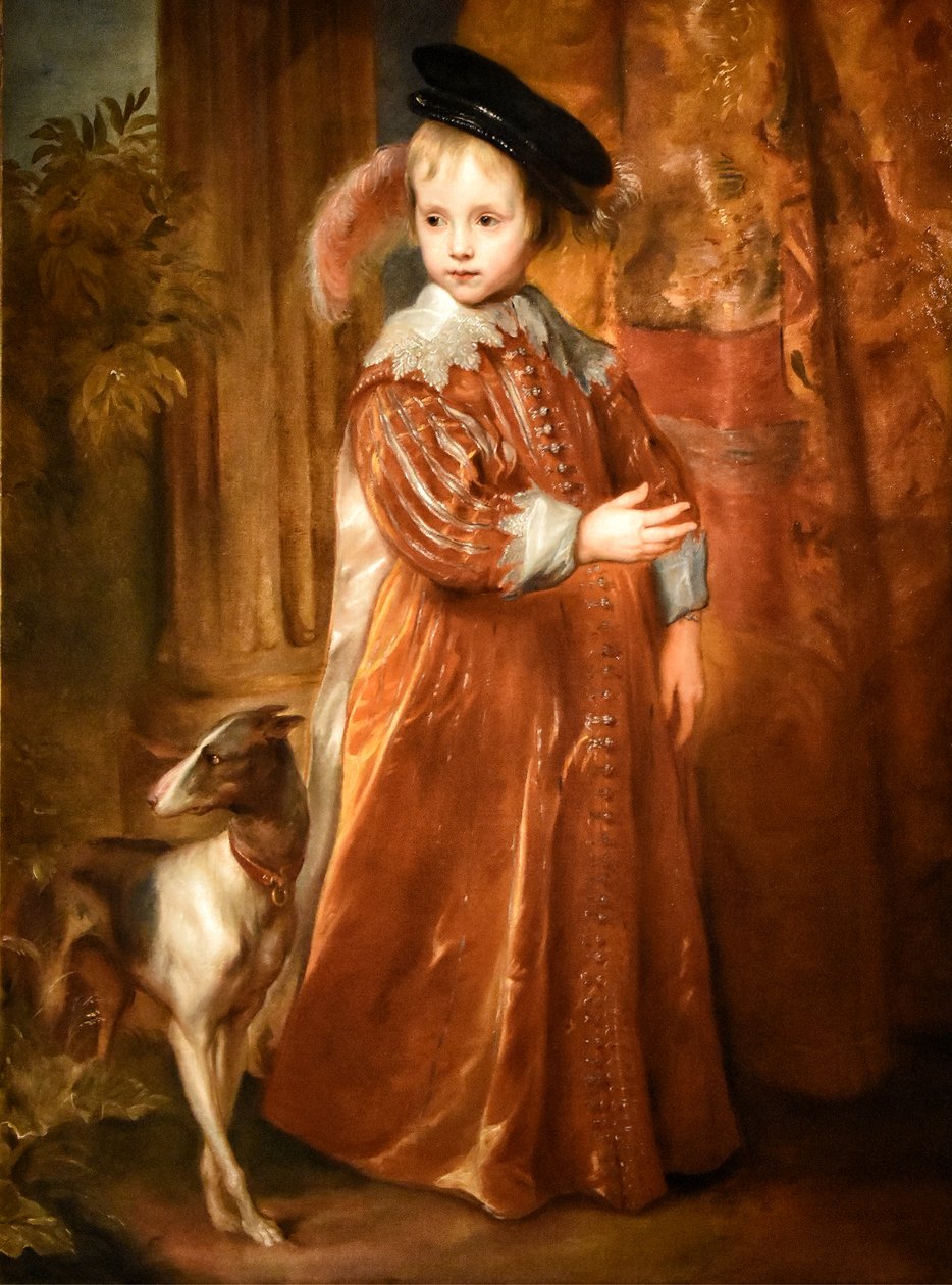 Anthony van Dyck (1599-1641) Porträtt av Vilhelm II av Oranien - Moorsel 3-09-2019 av Anthony van Dyck