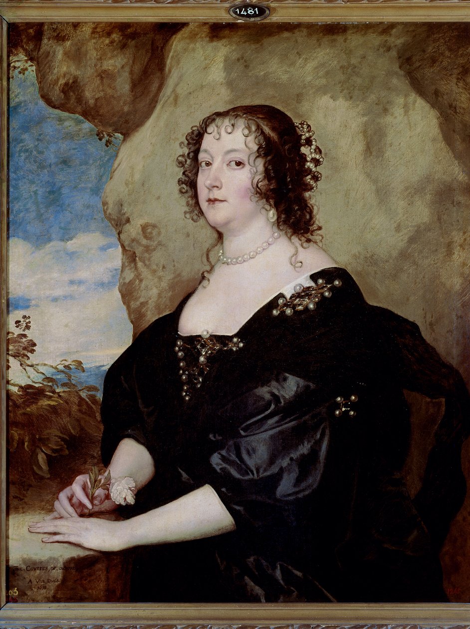 Beatriz van Hemmema, grevinna av Oxford, ca. 1638 (olja på duk) av Anthony van Dyck