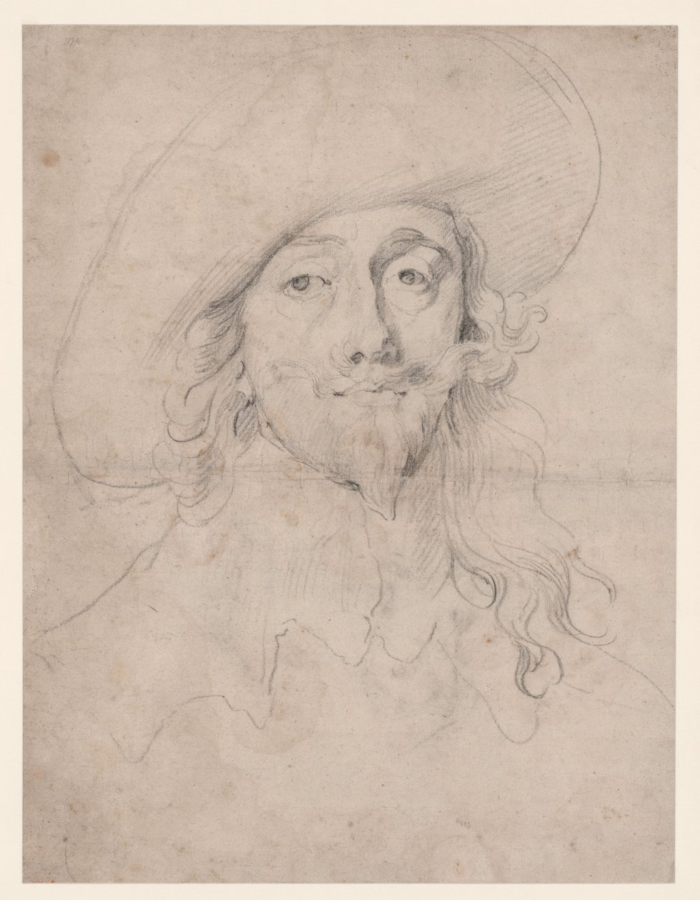 Karl I, ca 1632-36 av Anthony van Dyck
