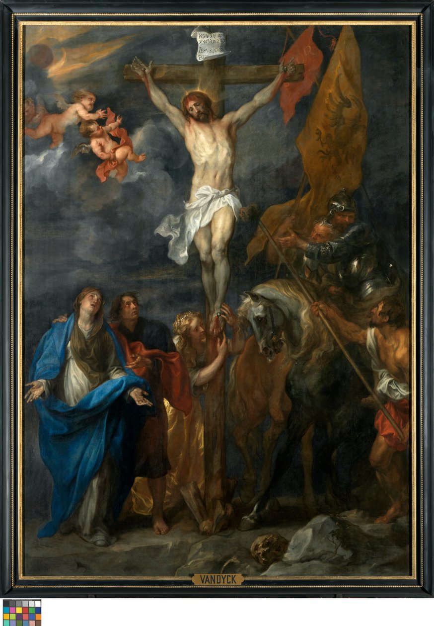 Kristus på korset eller Kristus med svampen av Anthony van Dyck