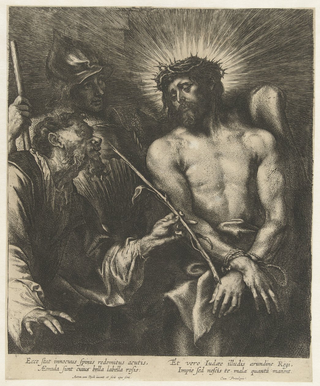 Kristi hån Ecce Homo av Anthony van Dyck