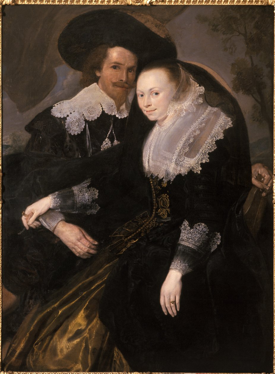 Dubbelporträtt, ca 1630 av Anthony van Dyck