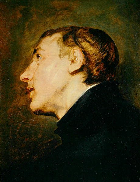 Head of St Anthony (olja på duk) av Anthony van Dyck