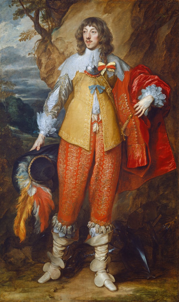Henrik II av Lorraine, ca. 1634. av Anthony van Dyck