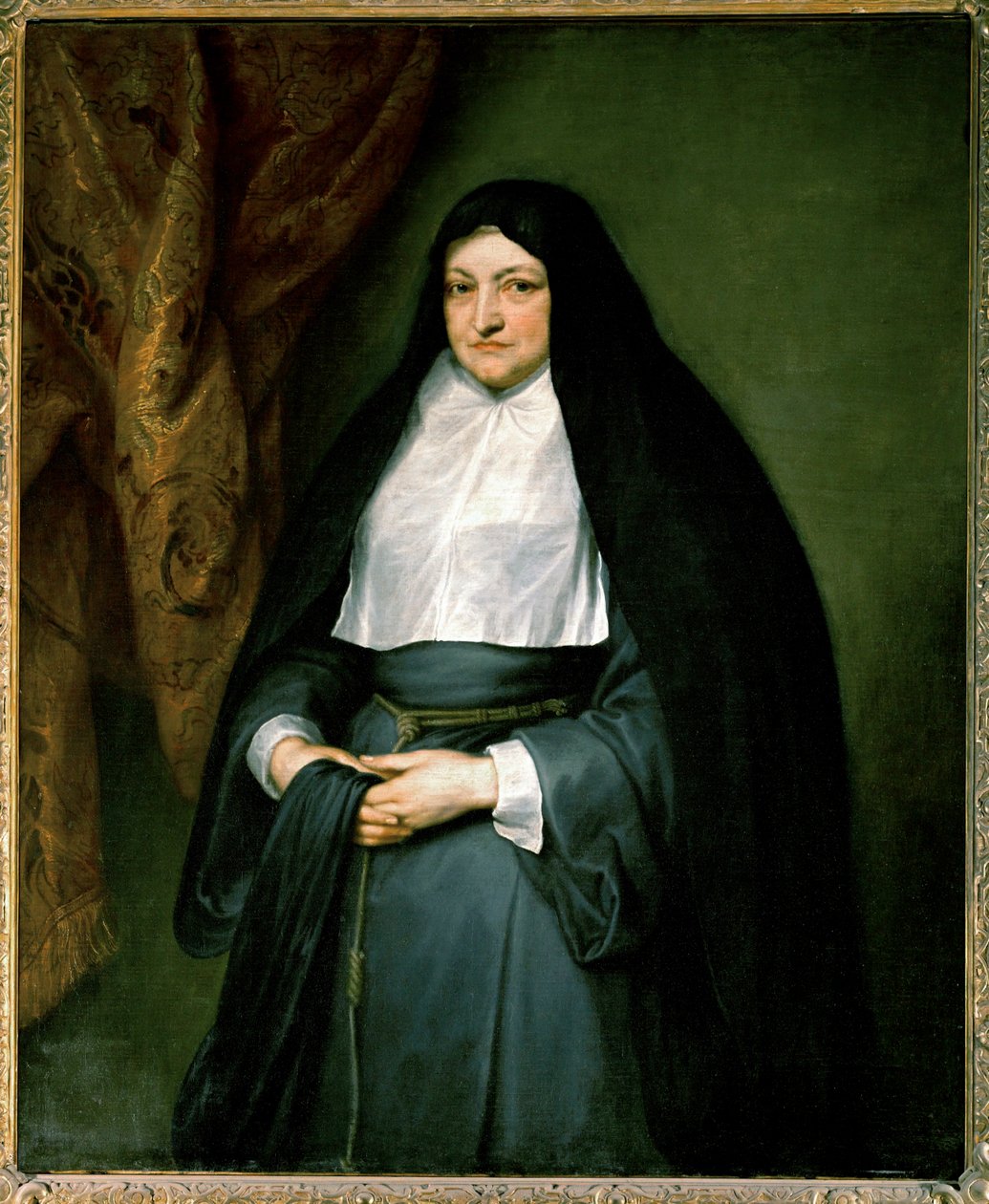 Infanta Isabella Clara Eugenia, regent av Spanska Nederländerna, hustru till Erzherzog Albrecht ... av Anthony van Dyck
