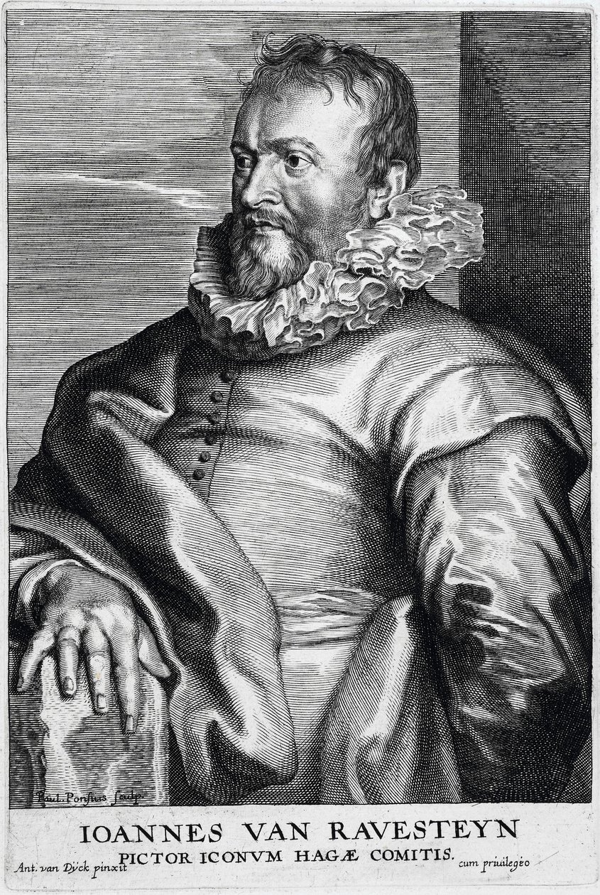 Ioannes van Ravesteyn - Pictor Iconvm Hagae Comitis av Anthony van Dyck