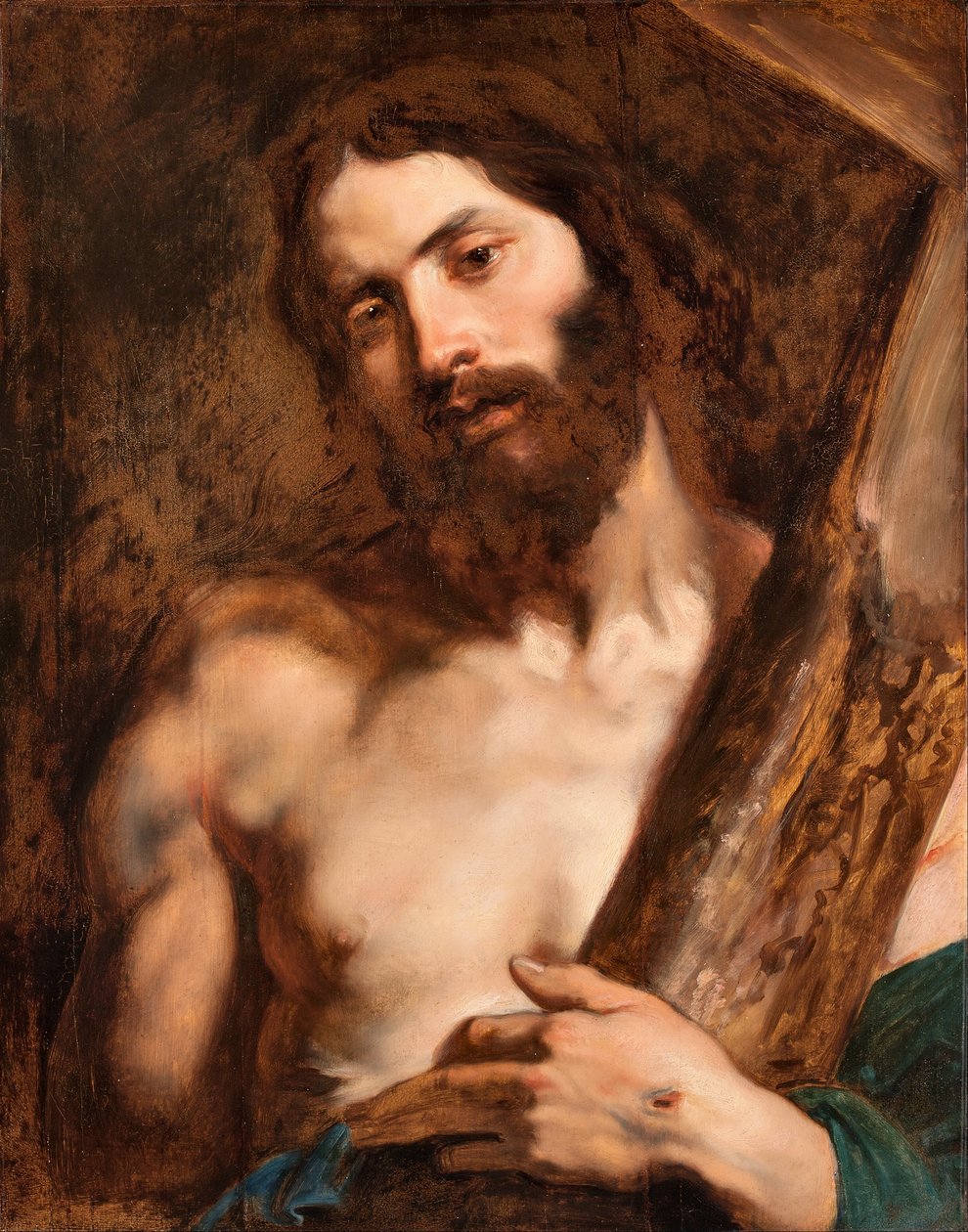 Italienska: cristo portacroce Kristus bär korset av Anthony van Dyck