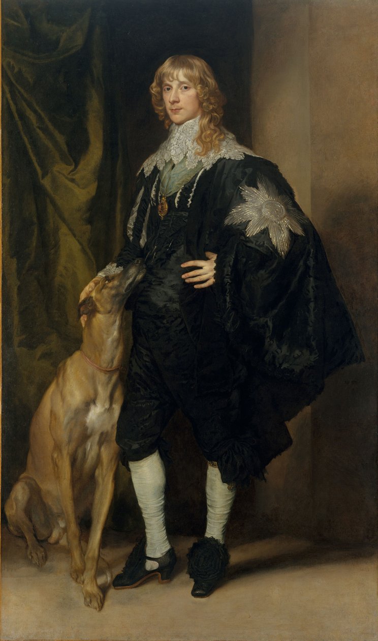 James Stuart, hertig av Richmond och Lennox, ca 1633-35 av Anthony van Dyck