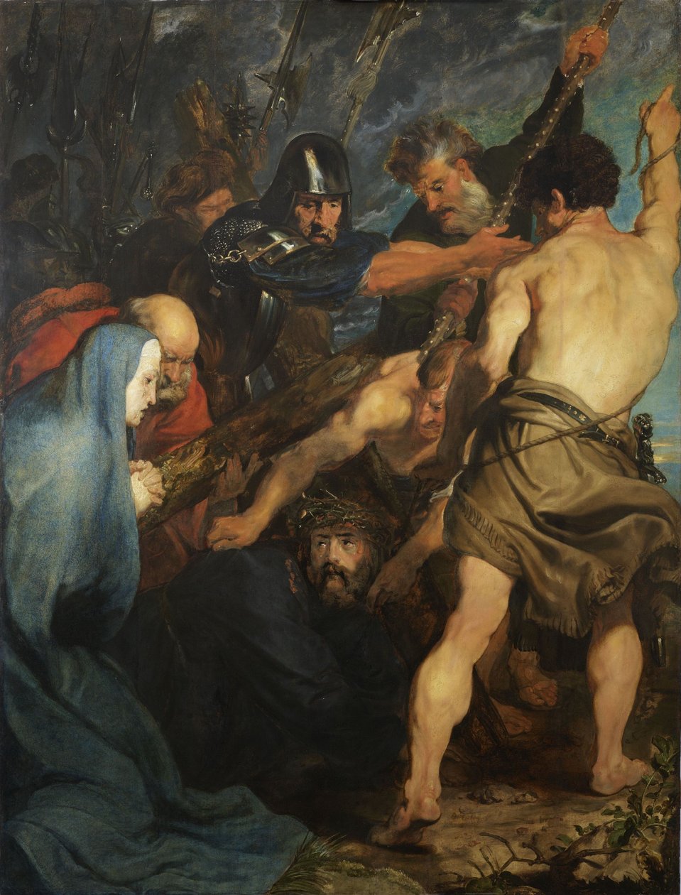 Jesus Kristus bär korset av Anthony van Dyck
