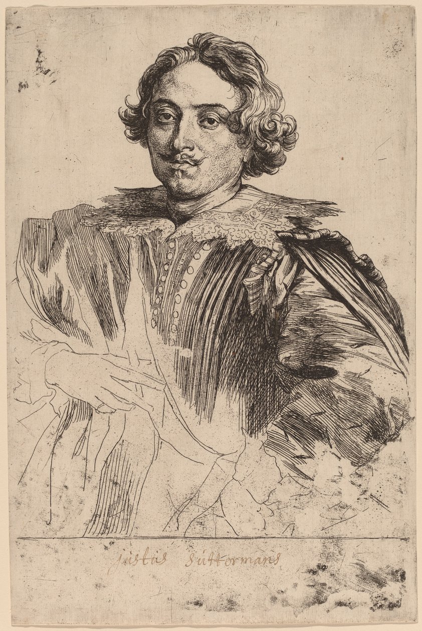 Justus Suttermans, troligen 16261641. av Anthony van Dyck