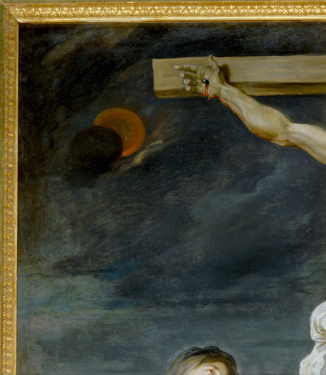 Kristus på korset, Jungfru Maria, Sankt Johannes och ... av Anthony van Dyck