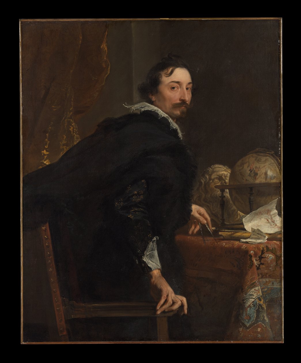 Lucas van Uffel (död 1637) av Anthony van Dyck