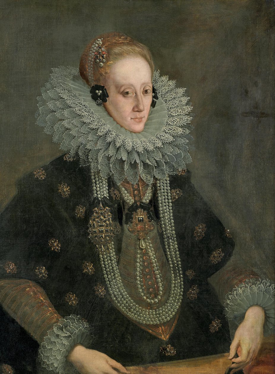 Magdalena, dotter till Wilhelm V av Bayern (tronsföljare) av Anthony van Dyck