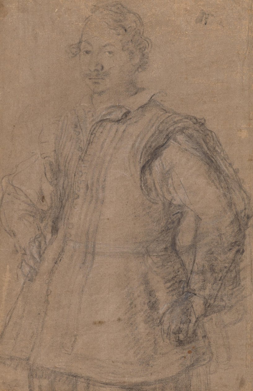 Porträtt av en man av Anthony van Dyck