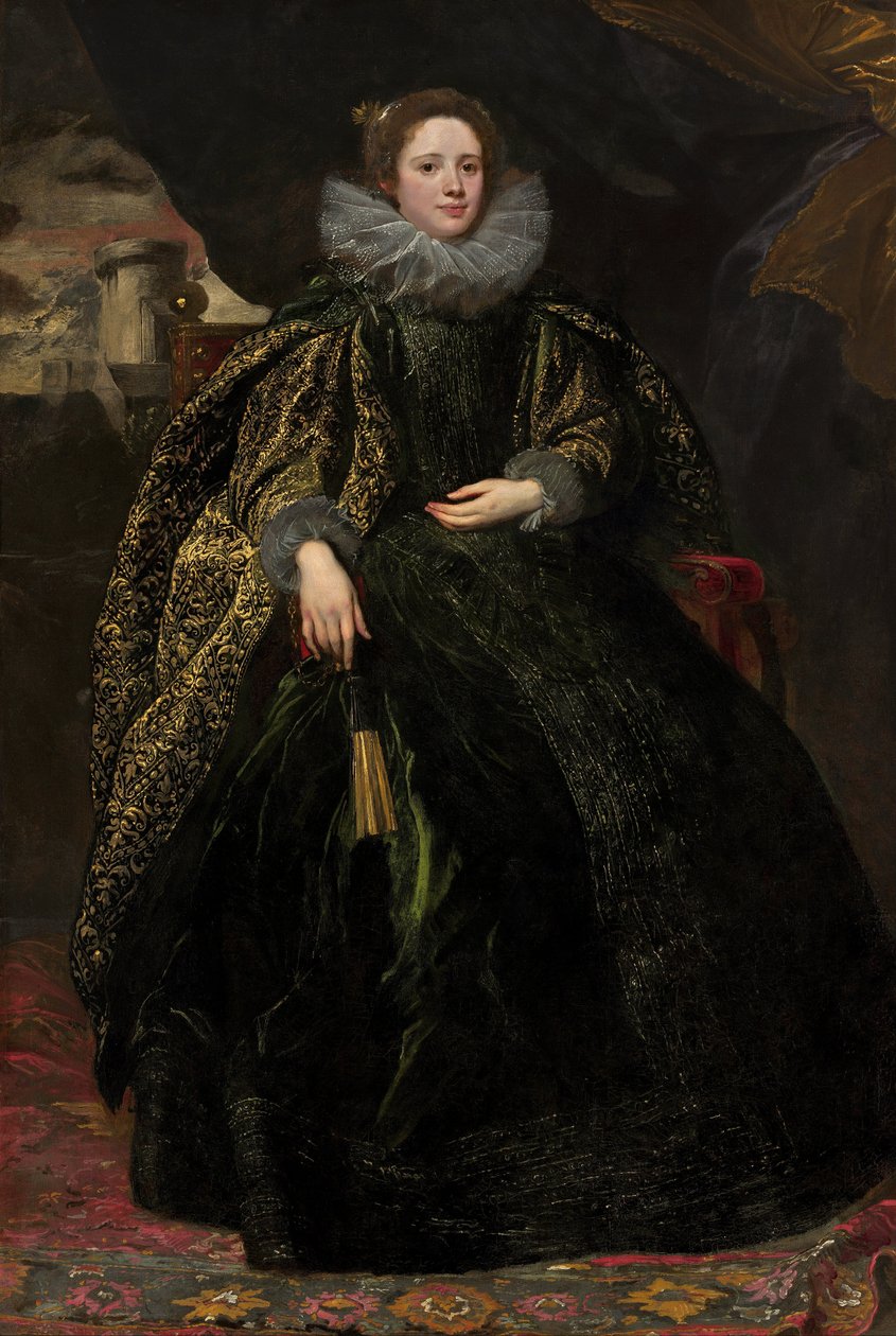 Marchesa Balbi, ca 1623 (olja på duk) av Anthony van Dyck