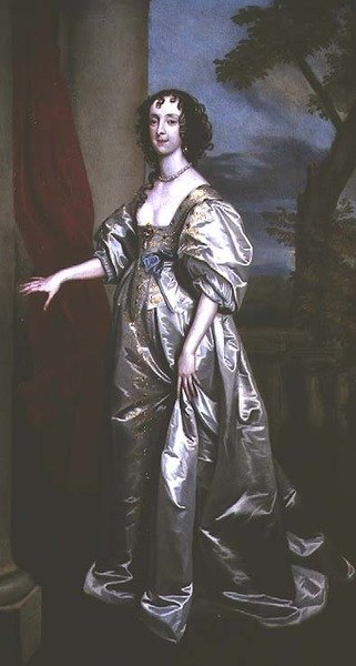 Margaret Smith, som gifte sig med Thomas Carey, senare Lady Herbert. av Anthony van Dyck