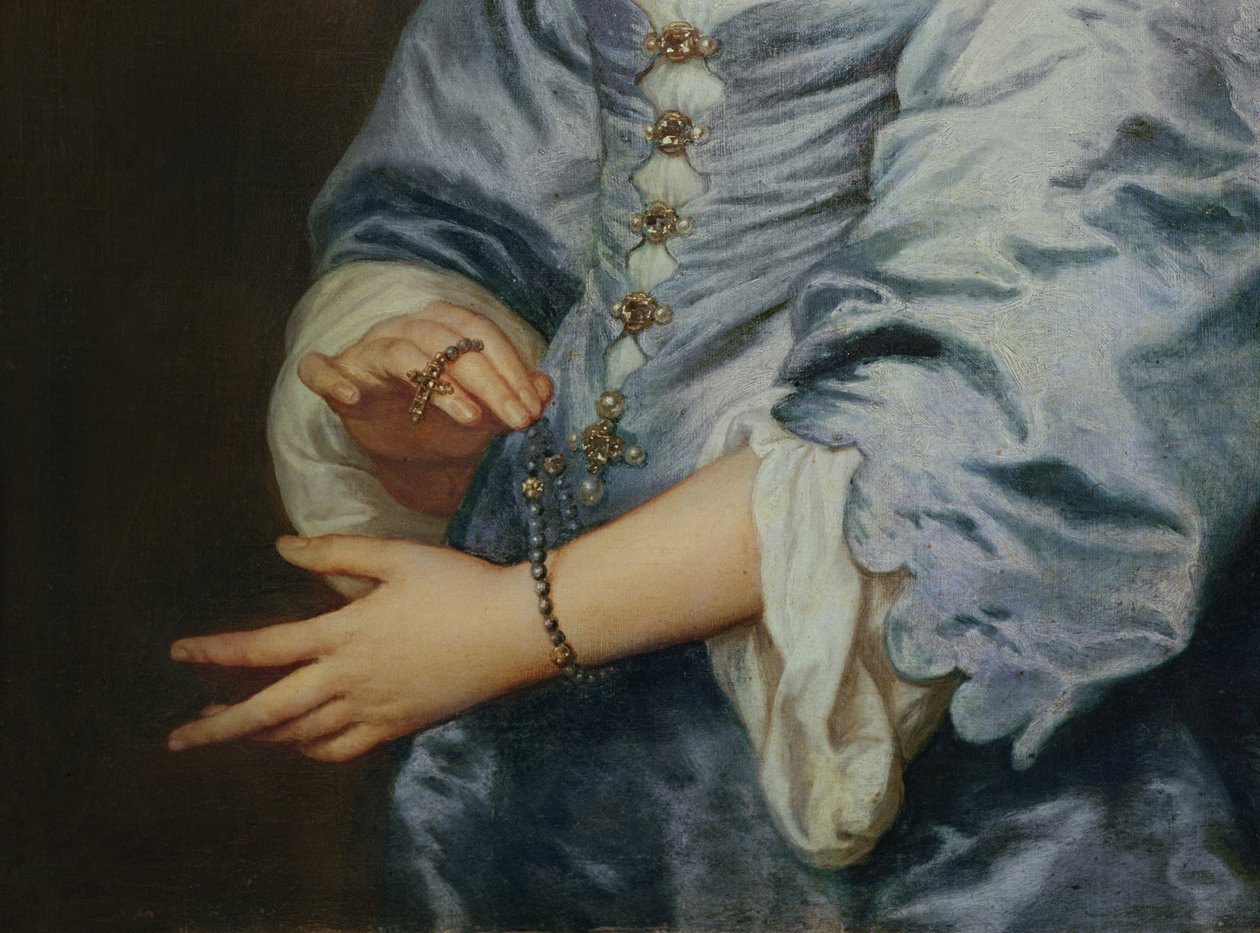 Marie Ruthven, Lady van Dyck, ca 1639 av Anthony van Dyck
