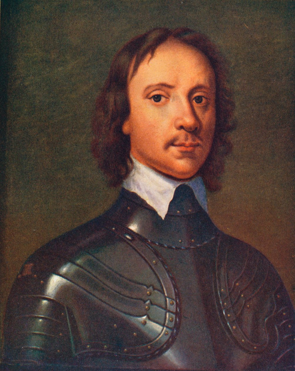 Oliver Cromwell, 1599-1658 engelsk militärledare och politiker, 1906 av Anthony van Dyck