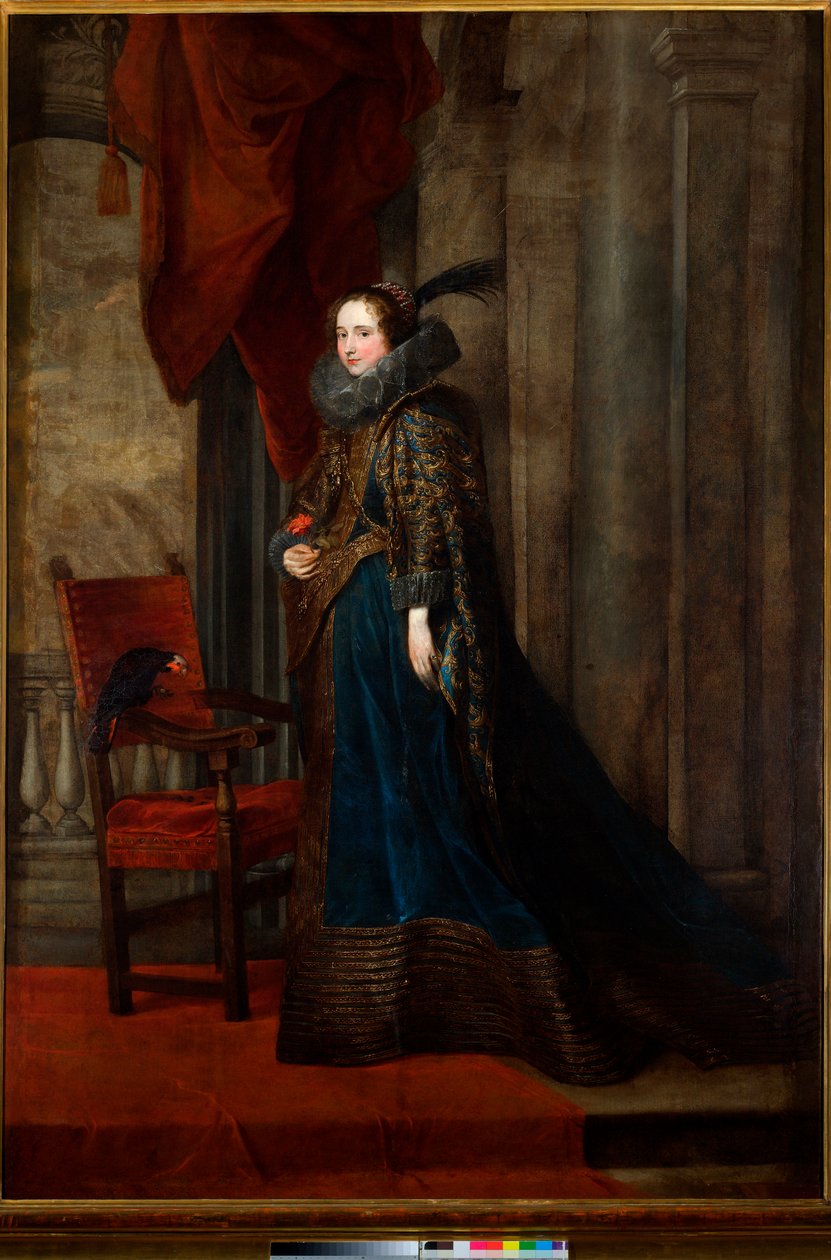 Paolina Adorno Brignole Rea av Anthony van Dyck