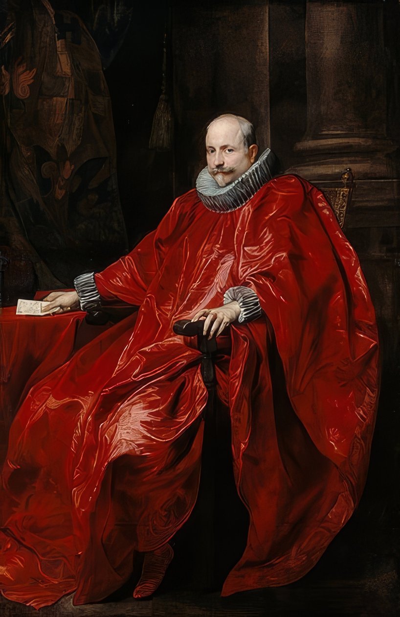 Porträtt av Agostino Pallavicini. Omkring 1621 av Anthony van Dyck