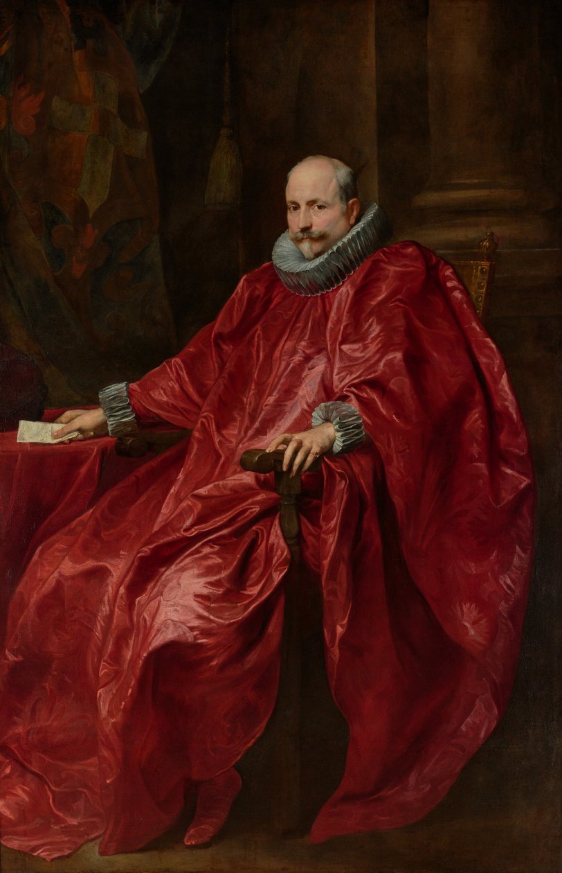 Porträtt av Agostino Pallavicini av Anthony van Dyck